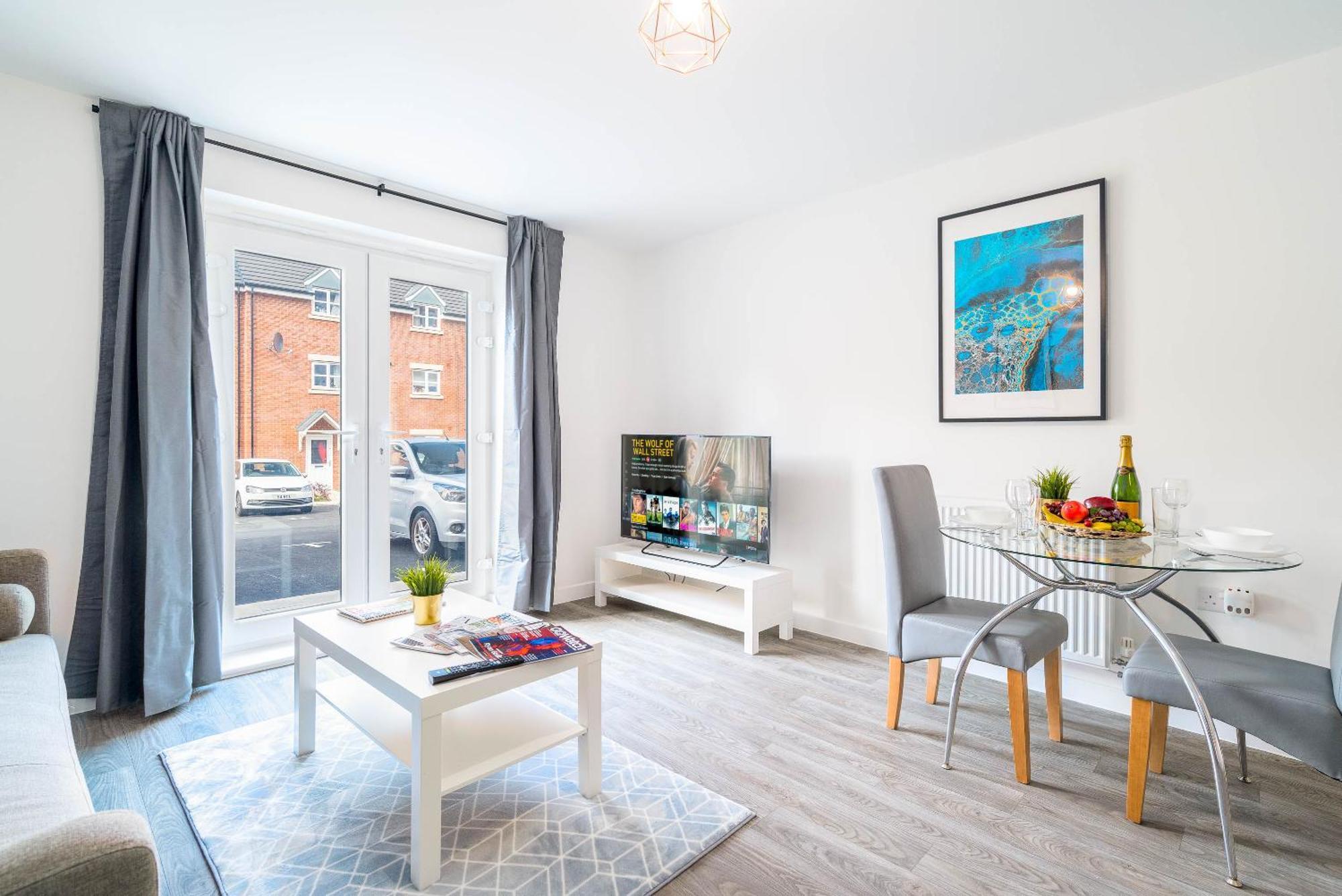 Luxury Apartment - Twin Beds - Selly Oak - Off-Street Parking - Free Netflix & Wifi - Top Rated 9Cc Бирмингам Екстериор снимка