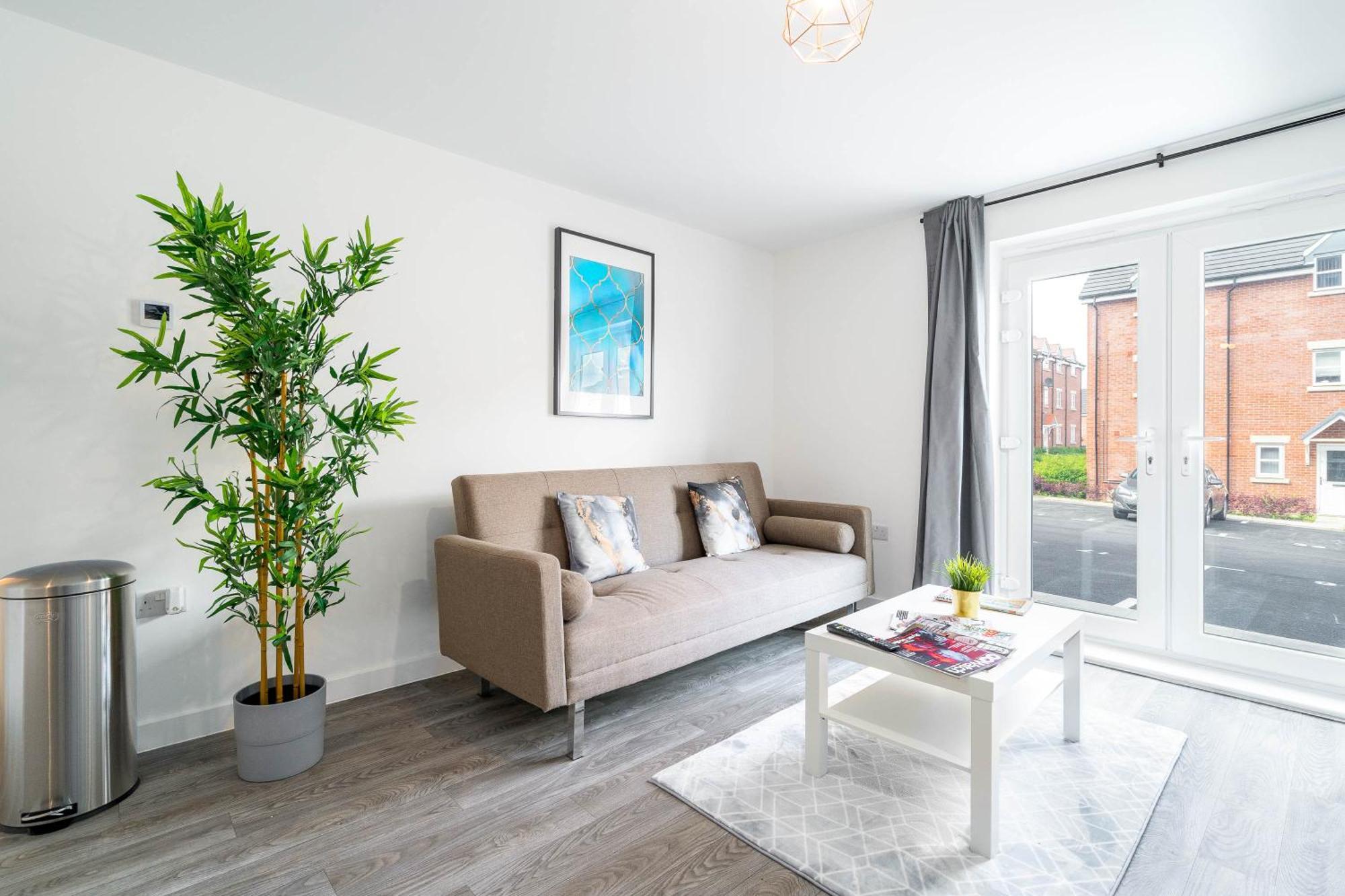 Luxury Apartment - Twin Beds - Selly Oak - Off-Street Parking - Free Netflix & Wifi - Top Rated 9Cc Бирмингам Екстериор снимка